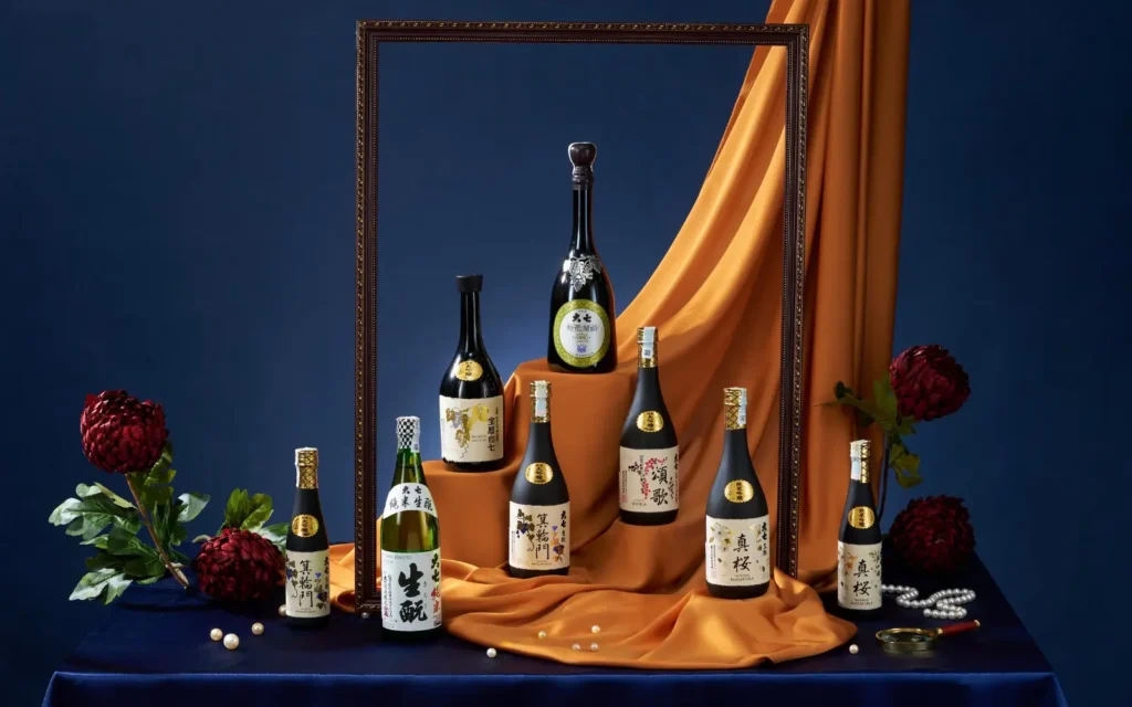 Bộ sưu tập rượu sake thượng hạng DAISHICHI.