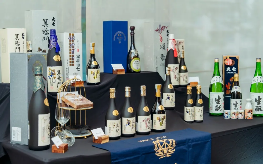 Bộ sưu tập rượu sake Daishichi thượng hạng - Trải nghiệm thưởng thức đỉnh cao.